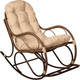 Миниатюра изображения товара Кресло-качалка BiGarden С подножкой / БГ-КК-К (какао)