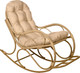 Миниатюра изображения товара Кресло-качалка BiGarden С подножкой / БГ-КК-Б (бамбук)