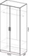 Миниатюра изображения товара Шкаф Интермебель Марсель 580 / МР-06-B4 (белый софт)