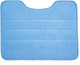 Миниатюра изображения товара Набор ковриков для ванной и туалета Вилина Велюр / 7174 (голубой)