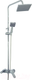 Миниатюра изображения товара Душевая система со смесителем Центр Сантехники Гармония №4 D200 ДС0001-9К