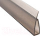 Миниатюра изображения товара Профиль торцевой для поликарбоната ИМпласт 6мм / 15208 (бронзовый)