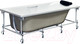 Миниатюра изображения товара Каркас Roca BeCool 190x90 (ZRU9303021)