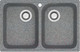 Миниатюра изображения товара Мойка кухонная Berge BR-7322 (графитовый)
