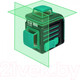 Миниатюра изображения товара Лазерный уровень ADA Instruments Cube 2-360 Green Professional Edition / A00534