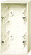 Миниатюра изображения товара Коробка открытого монтажа ABB Basic 55 1799-0-0972 (слоновая кость)
