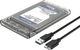 Бокс для жесткого диска Netac WH11 USB3.0 + кабель USB A - B (NT07WH11-30B0) — фото 6