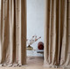 Миниатюра изображения товара Комплект штор Pasionaria Мэри 290x280 с подхватами (бежево-коричневый)