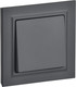 Миниатюра изображения товара Выключатель IEK Brite BR-V10-0-10-K53-F (графит)