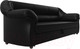 Миниатюра изображения товара Диван Лига Диванов Карнелла / 29488 (экокожа черный)