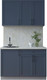 Миниатюра изображения товара Кухонный гарнитур Интерлиния Тренд 1.2А (индиго/индиго/опал светлый)