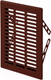 Миниатюра изображения товара Решетка вентиляционная Awenta T06BR (коричневый)