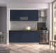 Миниатюра изображения товара Кухонный гарнитур Интерлиния Мила Матте 1.9 А (индиго/индиго глянец/кастилло темный)