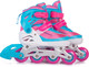 Миниатюра изображения товара Ролики-коньки Babyhit Uniskate (M, голубой/розовый)