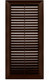 Миниатюра изображения товара Решетка вентиляционная Awenta Classic T63BR (коричневый)