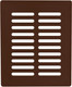 Миниатюра изображения товара Решетка вентиляционная Awenta Eko T01BR (коричневый)
