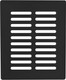 Миниатюра изображения товара Решетка вентиляционная Awenta Eko T01CZ (черный)