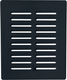 Миниатюра изображения товара Решетка вентиляционная Awenta Eko T01CZ (черный)