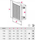 Миниатюра изображения товара Решетка вентиляционная Awenta Express T102BR (коричневый)