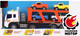 Миниатюра изображения товара Автовоз игрушечный Пламенный мотор С машинами / 870892 
