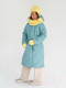 Миниатюра изображения товара Пальто детское Amarobaby Pretty / AB-OD23-PRETTY29/19-146 (голубой, р.146-152)