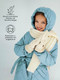 Миниатюра изображения товара Пальто детское Amarobaby Pretty / AB-OD23-PRETTY29/19-146 (голубой, р.146-152)