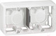 Миниатюра изображения товара Коробка открытого монтажа Legrand Mosaic 80285 (белый)