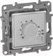 Миниатюра изображения товара Терморегулятор для теплого пола Legrand Etika 672430 (алюминий)
