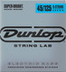 Миниатюра изображения товара Струны для бас-гитары Dunlop Manufacturing DBSBN45125
