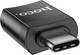 Миниатюра изображения товара Адаптер Hoco UA17 USB Male-Type-C Female (черный)