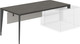 Миниатюра изображения товара Письменный стол Norden 180x90x74 / NZ-0106.BT.AN (бренсон трюфель/антрацит)