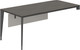 Миниатюра изображения товара Письменный стол Norden 180x90x74 / NZ-0106.BT.AN (бренсон трюфель/антрацит)