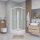 Миниатюра изображения товара Душевая кабина Niagara Promo P80/26Q/MT/BK 80x80x195
