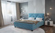 Миниатюра изображения товара Полуторная кровать Natura Vera Амбер с ПМ 140x200 (Lounge 21)