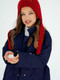 Миниатюра изображения товара Пальто детское Amarobaby Pretty / AB-OD23-PRETTY29/20-128 (синий, р.128-134)