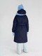Миниатюра изображения товара Пальто детское Amarobaby Pretty / AB-OD23-PRETTY29/20-146 (синий, р.146-152)