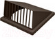 Миниатюра изображения товара Решетка вентиляционная AirRoxy 02-370BR (коричневый)