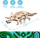 Миниатюра изображения товара Сборная модель Drovo Трицератопс Брон / DR006