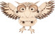Миниатюра изображения товара Сборная модель Drovo Сова Ух / DR001