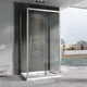 Миниатюра изображения товара Душевой уголок Abber Schwarzer Diamant AG30110H-S60-S60