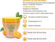 Миниатюра изображения товара Маска для животных Iv San Bernard Fruit Of The Groomer Orange для слабой выпадающей шерсти (250мл)