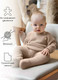 Миниатюра изображения товара Комплект одежды для малышей Amarobaby Pure Love Set / AB-OD23-PLS11/03-74 (бежевый, р.74)