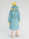 Миниатюра изображения товара Пальто детское Amarobaby Pretty / AB-OD23-PRETTY29/19-128 (голубой, р.128-134)