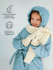 Миниатюра изображения товара Пальто детское Amarobaby Pretty / AB-OD23-PRETTY29/19-128 (голубой, р.128-134)