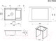 Миниатюра изображения товара Мойка кухонная GRANULA ES-7003 (базальт)