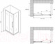 Миниатюра изображения товара Душевой уголок Abber Schwarzer Diamant AG30140MH-S50M