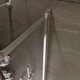 Миниатюра изображения товара Стеклянная шторка для ванны Benetto BEN_801_SL_C