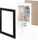 Миниатюра изображения товара Набор рамок Brauberg Basic / 391261 (3шт, черный)
