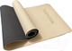 Миниатюра изображения товара Коврик для йоги и фитнеса Daswerk 680030 (бежевый/черный)