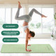 Миниатюра изображения товара Коврик для йоги и фитнеса Daswerk 680031 (светло-зеленый/черный)